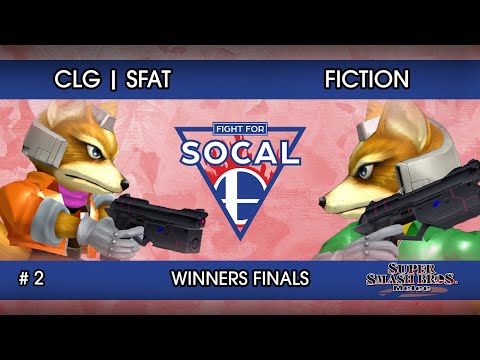 Fight For SoCal 2 - CLG | SFAT (Fox) VS Fiction (Fox) - SSBM - Winners Finals