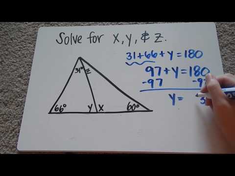 Exterior Angle Theorem Tutorial