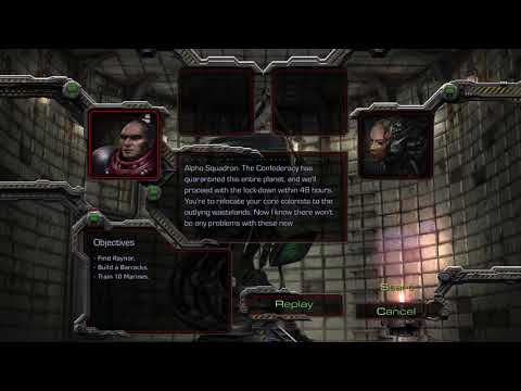 Briefing Room Wastelands Terran Mission 1 - Starcraft Remastered