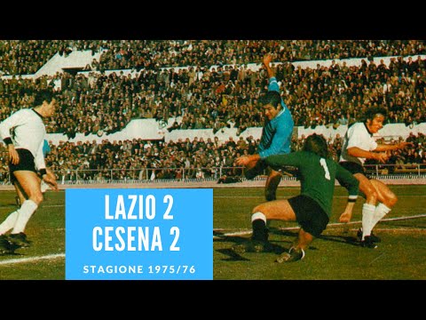 4 gennaio 1976: Lazio Cesena 2 2