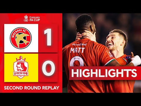 FC Walsall 1-0 FC Alfreton Town