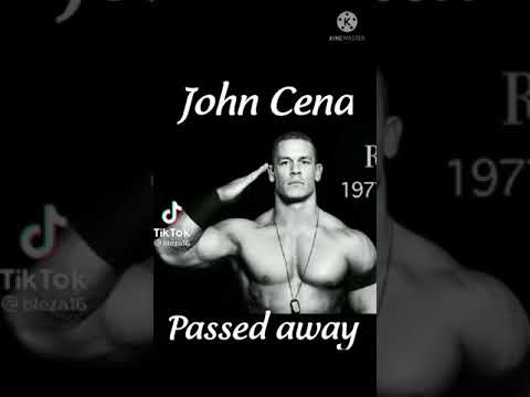 John Cena Passed away😢😢 #shorts