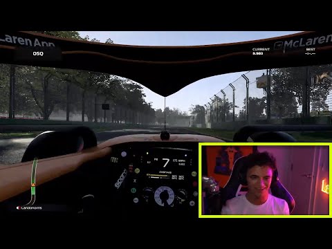 Can Lando Norris drive without the racing line on F1 2021?
