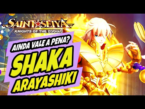SHAKA ARAYASHIKI! VEJA se AINDA VALE A PENA! DICAS e GAMEPLAY - Saint Seiya Awakening CDZ