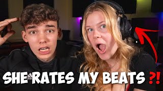 My Girlfriend Rates My Beats 🔥