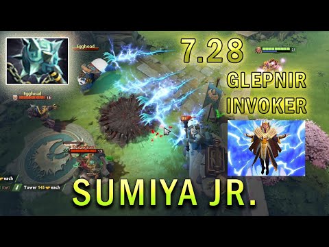 Sumiya Jr. Invoker Tries GLEIPNIR On Invoker 7.28 | Dota 2 Gameplay