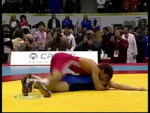 55 кг. Магамедов (Азе) - Великов (Болг), Европа-2010, финал