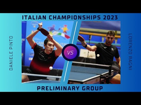 Pinto Daniele vs Ragni Lorenzo | Italian Championships 2023 preliminary group