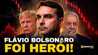 FLÁVIO BOLSONARO FOI HERÓI! A atitude que a mídia tentou esconder