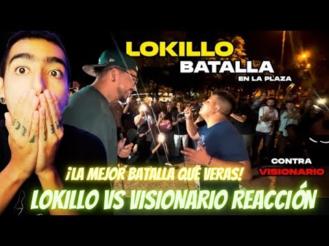 ¡LA MEJOR BATALLA QUE VERÁS!🔥- LOKILLO VS VISIONARIO EXHIBICIÓN EN LA PLAZA COLOMBIANA