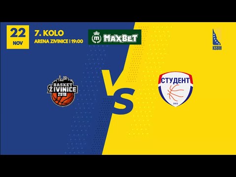 KK Basket Živinice - KK Student m:tel | 7. kolo | MAXBET LIGA | KSBIH | 2025/2026