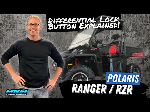 Polaris Ranger / RZR 570 800 900 1000 - AWD 4x4 Diff Lock Button - What To Use and When