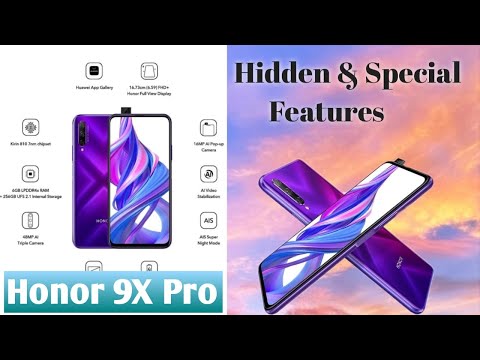 Honor 9X Pro Mobile Hidden and special Features and tips