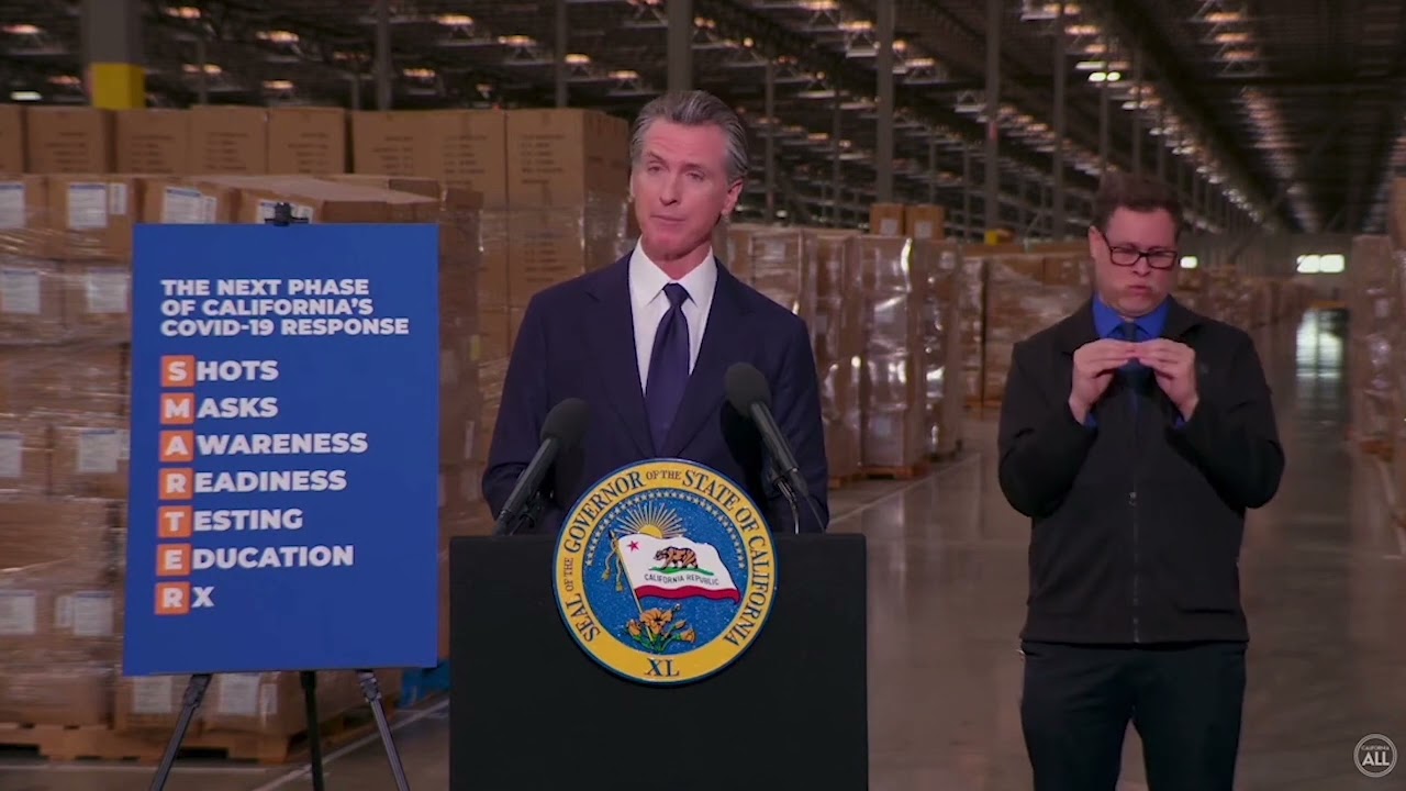 CA Governor Newsom on Angeles Link