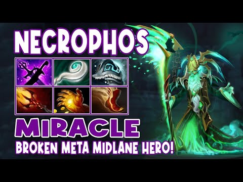 Necrophos Miracle Gameplay BROKEN META MIDLANE HERO - Dota 2 Gameplay - Daily Dota 2 TV