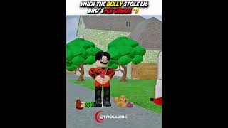 When they mess with my lil bro 🥶 #shorts #roblox