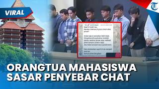 Ortu Mahasiswa FH UI Bela Anak yang Terseret Kasus Pelecehan, Salahkan Sosok Pembocor Chat
