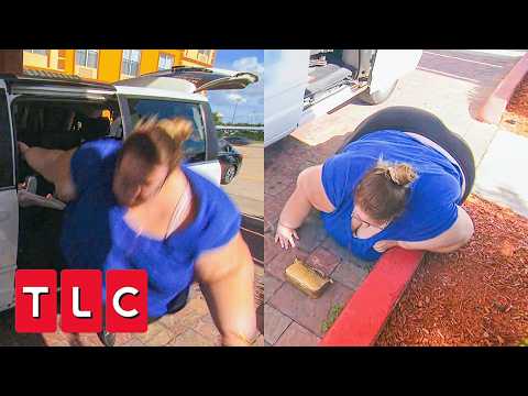 Dr. Now's Patient Collapses Getting Out Of The Car For An Appointment | My 600LB Life