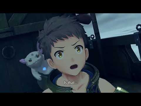 Xenoblade Chronicles 2 Cutscene 42 - Depart for the World Tree (Chapter 3: Our Own War)