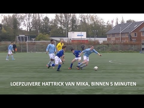 Loepzuivere hattrick binnen 5 minuten