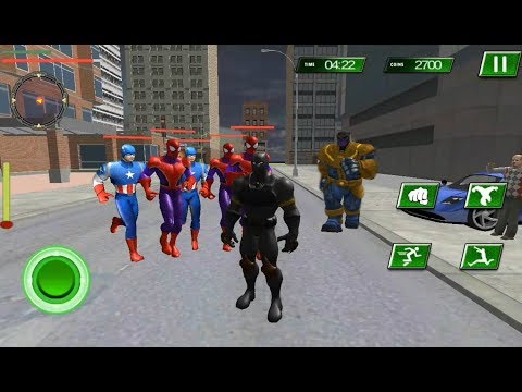 Panther Superhero Revenge God Immortal War | Panther Hero Vs Thanos Boss - Android GamePlay