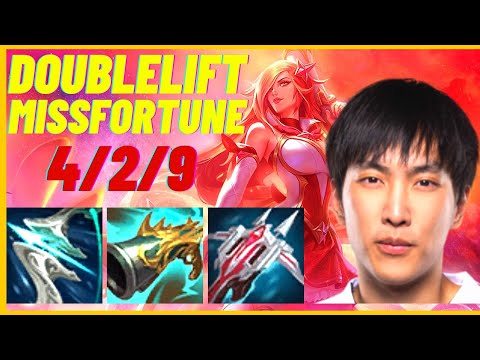 DOUBLELIFT PLAYS MISS FORTUNE VS JHIN |NA DIAMOND 1 PATCH 11.1| [League of Legends] Full Gameplay