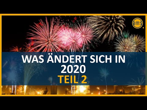 Was ändert sich 2020?  9 wichtige gesetzliche Änderungen (Teil 2)