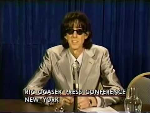 Late Night 'Ric Ocasek Press Conference 5/18/2000