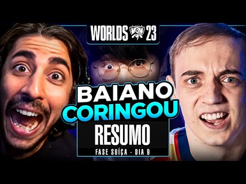RESUMO: WORLDS 2023 | O MELHOR DO WORLDS | DK x KT | FNC x WBG | G2 x BLG | Fase Suíça DIA 9