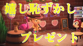 いろんなパターンでプレゼント渡してみた【あつまれどうぶつの森】