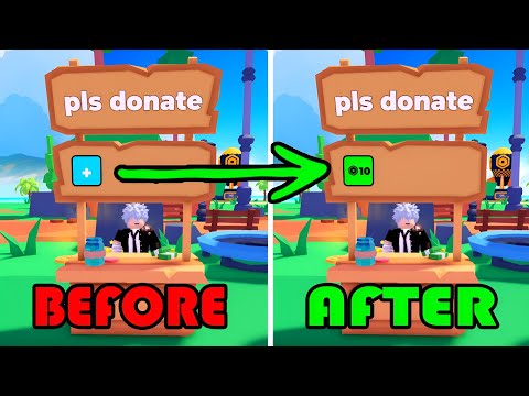 (iPad/Tablet) PLS DONATE How to Make a Gamepass 💰 for Roblox