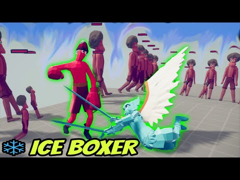 ❄️Freeze & Punch! New Fusion Ice Boxer Ice vs Every Faction - Totally Accurate Battle Simulator TABS