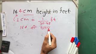 164 cm height in feet | 164 cm me kitne feet hote hai | Hindi | Surendra Khilery