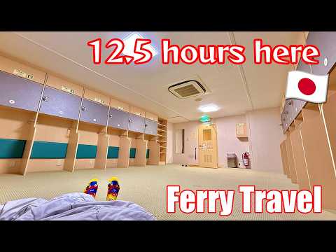 $40 Overnight Ferry: Osaka to Fukuoka (12.5 Hours) 🇯🇵 Hankyu Ferry Hibiki