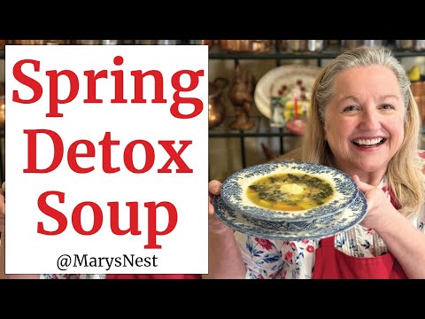 Swiss Alpine Herb Soup Recipe – The Perfect Spring Detox Soup!