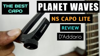 Video thumbnail for Best Guitar Capo | Planet Waves NS Lite Capo Review by JC Guitar Tonez