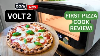 Ooni VOLT 2 First Pizza Cook | Real Time Pizza Oven Test and First Impressions!