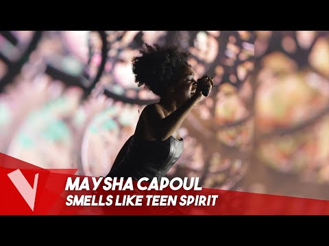 Nirvana - 'Smell like teen spirit' ● Maysha Capoul | Lives | The Voice Belgique Saison 10