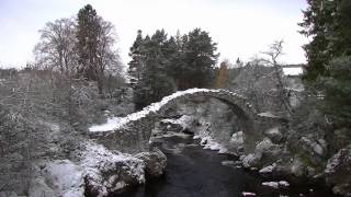 preview picture of video 'Winter in Carrbridge - Scotland'