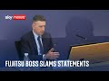 Horizon IT System Had Bugs Since 1999 As Fujitsu Boss Slams Shameful Edits Of Witness Statements