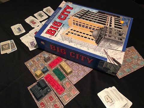 Jeremy Reviews It... - Big City (1999) Board Game Review