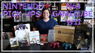 RECENT NINTENDO PICK UPS (N64, GAMECUBE, WII, 3DS) Rare Controllers, Games, Promo Items, Displays!