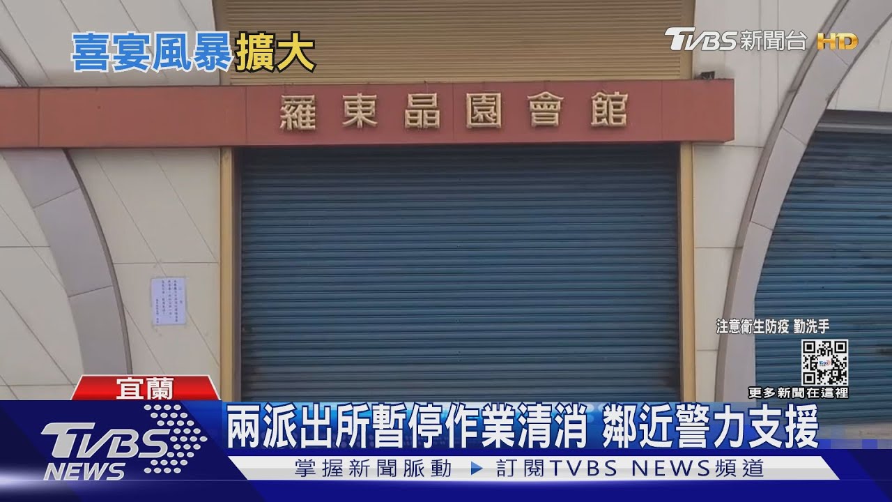 宜蘭晶園會館婚宴群聚再+9　員警、幼童染疫