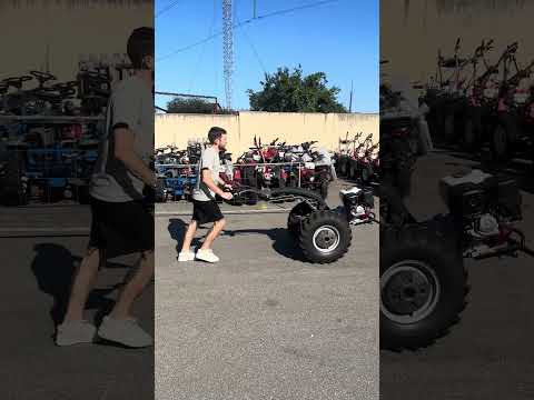 фото мотоблок new sich pilot на базе мтз (двигатель honda)-  профессиональная надёжность+практичность 0