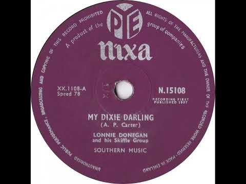UK New Entry 1957 (141) Lonnie Donegan & His Skiffle Group - My Dixie Darling