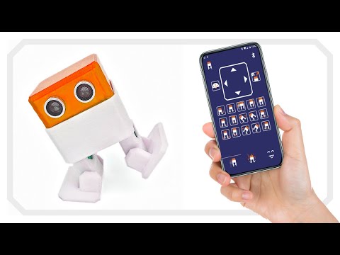 Otto Diy Arduino Bluetooth Robot Easy To 3d Print 6 Steps With Pictures Instructables