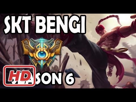 SKT T1 Bengi Lee Sin vs Mundo Jungle Ranked Challenger Korea