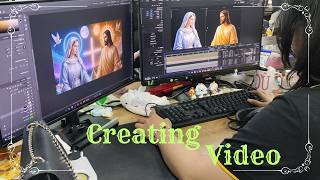 The Process Of Creating A Video For The Espiritual Meditación Channel – Behind The Scenes