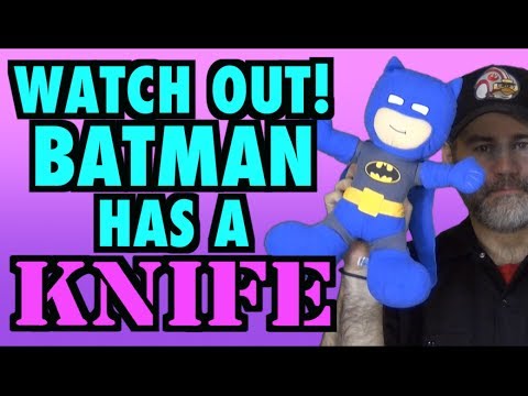 Watch Out! Batman Has A Knife! (Unboxing Video)
