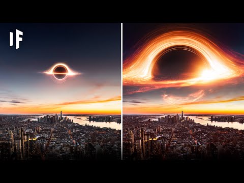 ¿Y si un agujero negro pasara cerca de la Tierra a la velocidad de la luz?